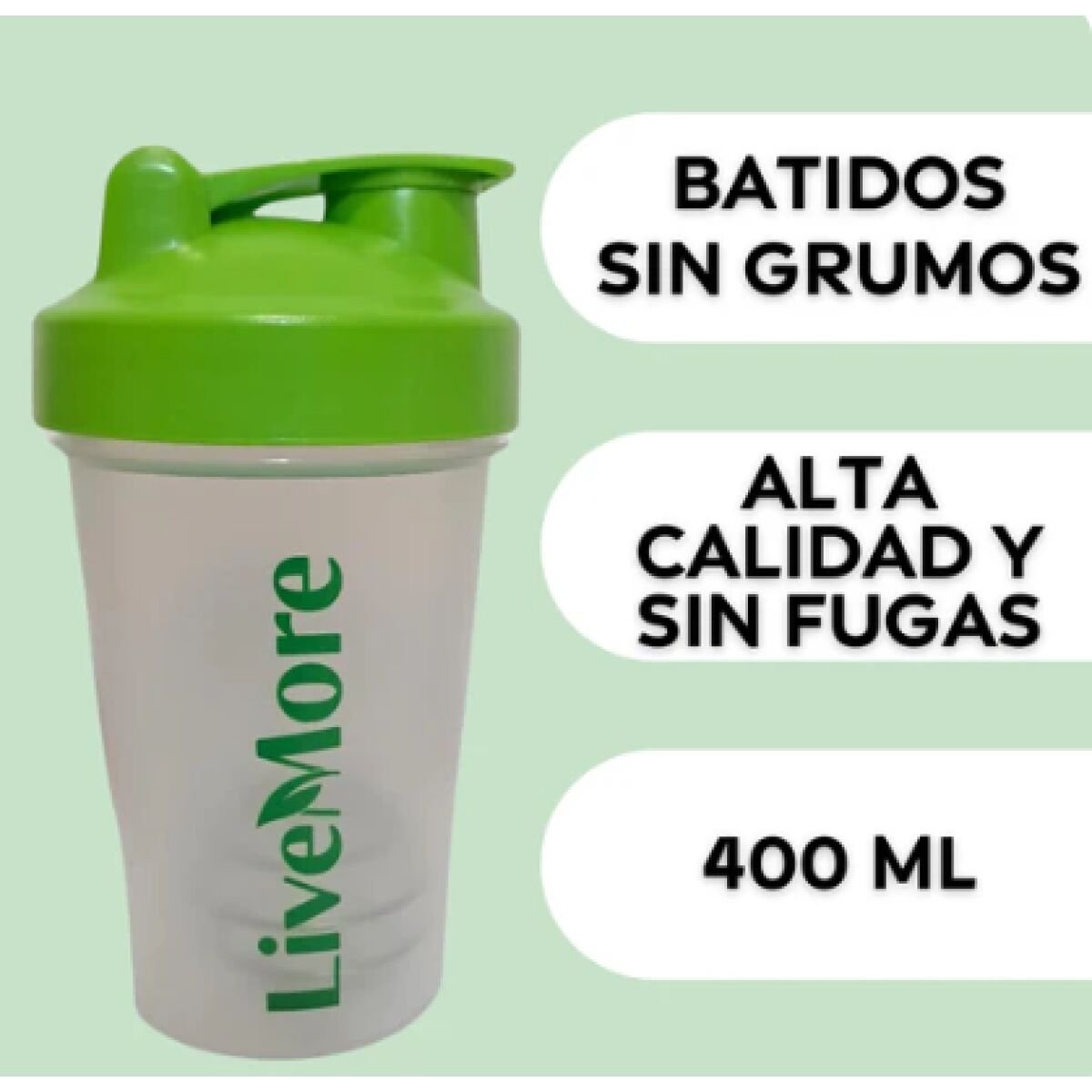 SHAKER 400ML - LIVEMORE