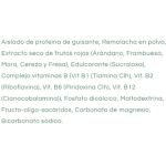 Proteína vegana orgánica con frutos rojos y vitaminas - 600g - LiveMore