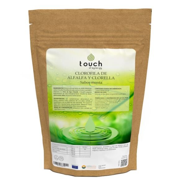 Clorofila de Alfalfa y Clorella – Bolsa 150 gramos
