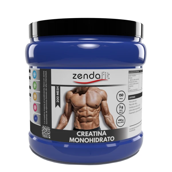 Creatina Monohidrato 100 por ciento 450 gramos