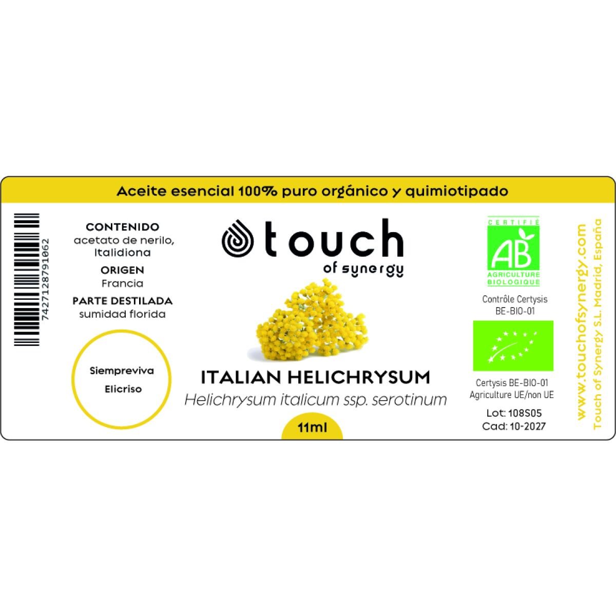 Aceite esencial Siempreviva Italiana Blend - 16 ml - Imagen 2