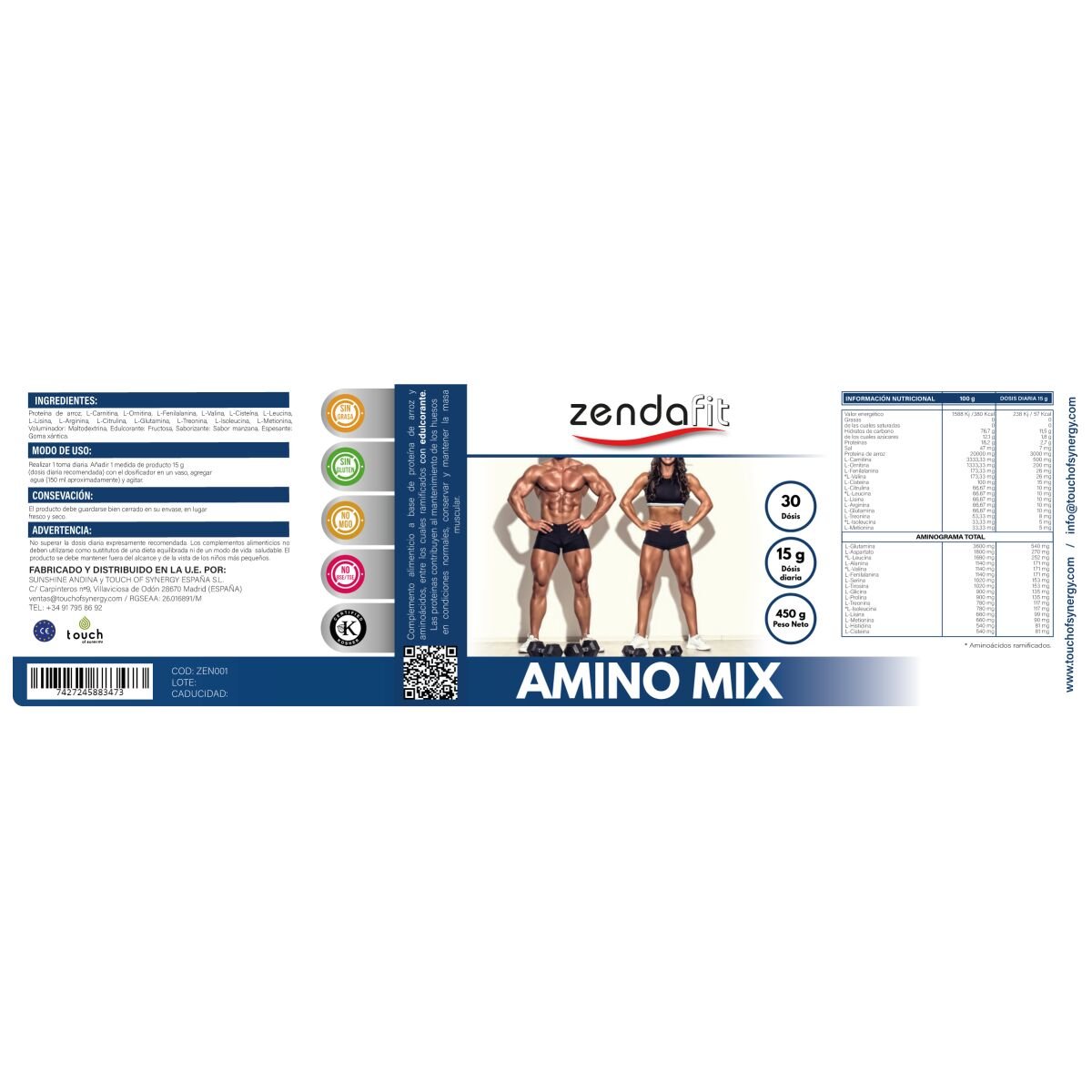 Amino Mix – 450 gamos