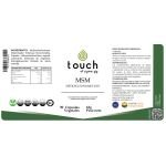 MSM – 90 cápsulas vegetales (Metilsulfonilmetano 2100 mg por dosis, producto para las articulaciones)