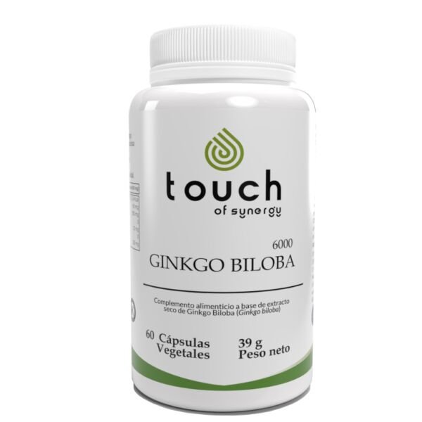 Ginkgo Biloba 6000mg – 60 cápsulas vegetales