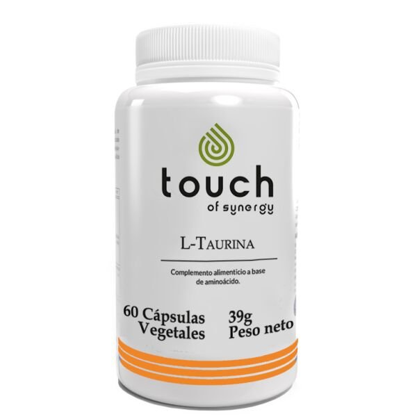 L-Taurina 500mg 60 cáps (regula la homeostasis celular)