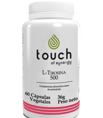 L-Tirosina 500mg 60 cáps (previene el hipotirodismo, mejora tu estado de ánimo)