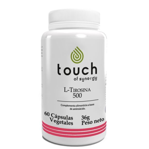L-Tirosina 500mg 60 cáps (previene el hipotirodismo, mejora tu estado de ánimo)