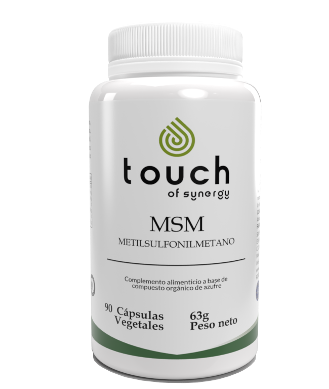 MSM MSM – 90 cápsulas vegetales (Metilsulfonilmetano 2100 mg por dosis, producto para las articulaciones)