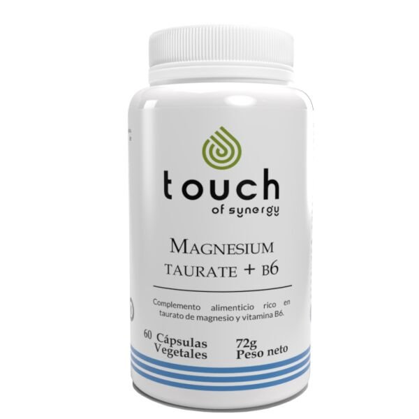 Taurato de magnesio +B6 60 cáps (mejora la calidad del sueño y funciones cerebrales)