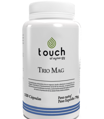 Trio-Mag 120 cáps (bisciglinato- citrato y malato de magnesio)