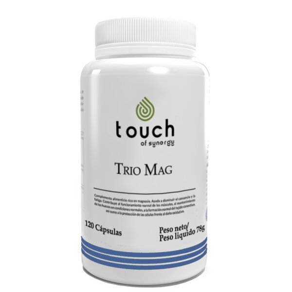 Trio-Mag 120 cáps (bisciglinato- citrato y malato de magnesio)