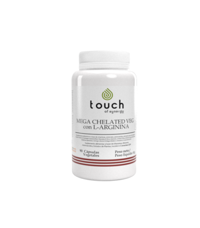 Mega Chelated Veg with L-Arginine – 90 cápsulas vegetales
