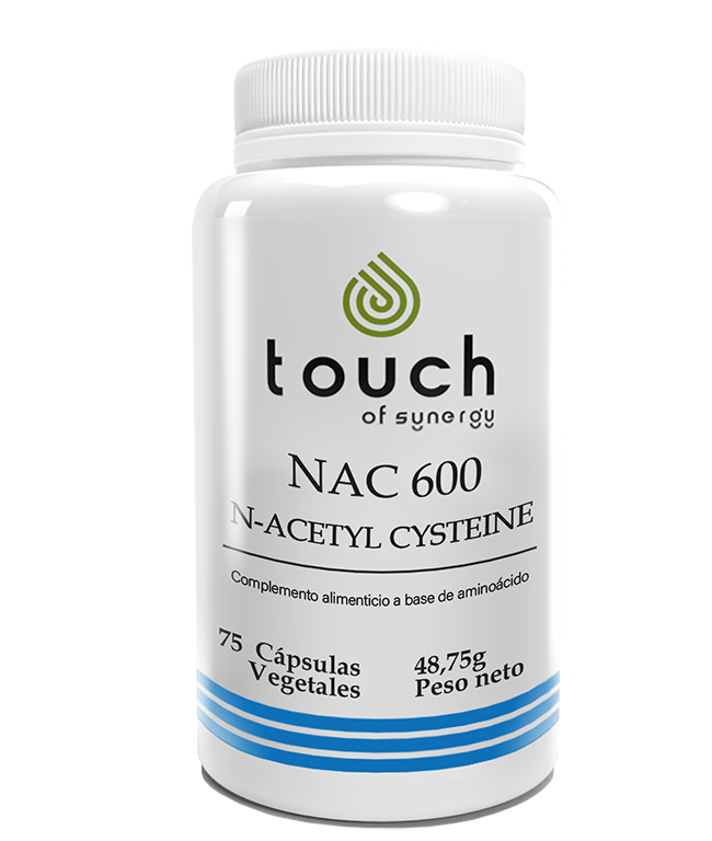 NAC ok - Render 150ppp NAC 600 N-Acetyl Cysteine – 75 cápsulas vegetales