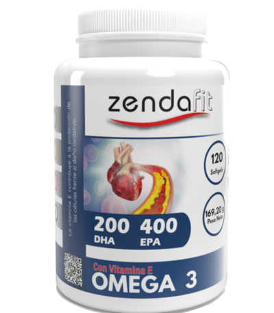 Omega 3 con Vitamina E - 240 softgels (Proveniente de anchoas) 400EPA 200DHA