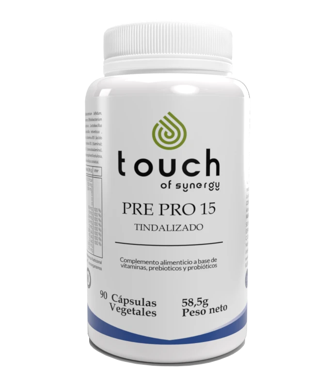 Pre-Pro 15 Prebióticos y Probióticos – 90 cápsulas vegetales