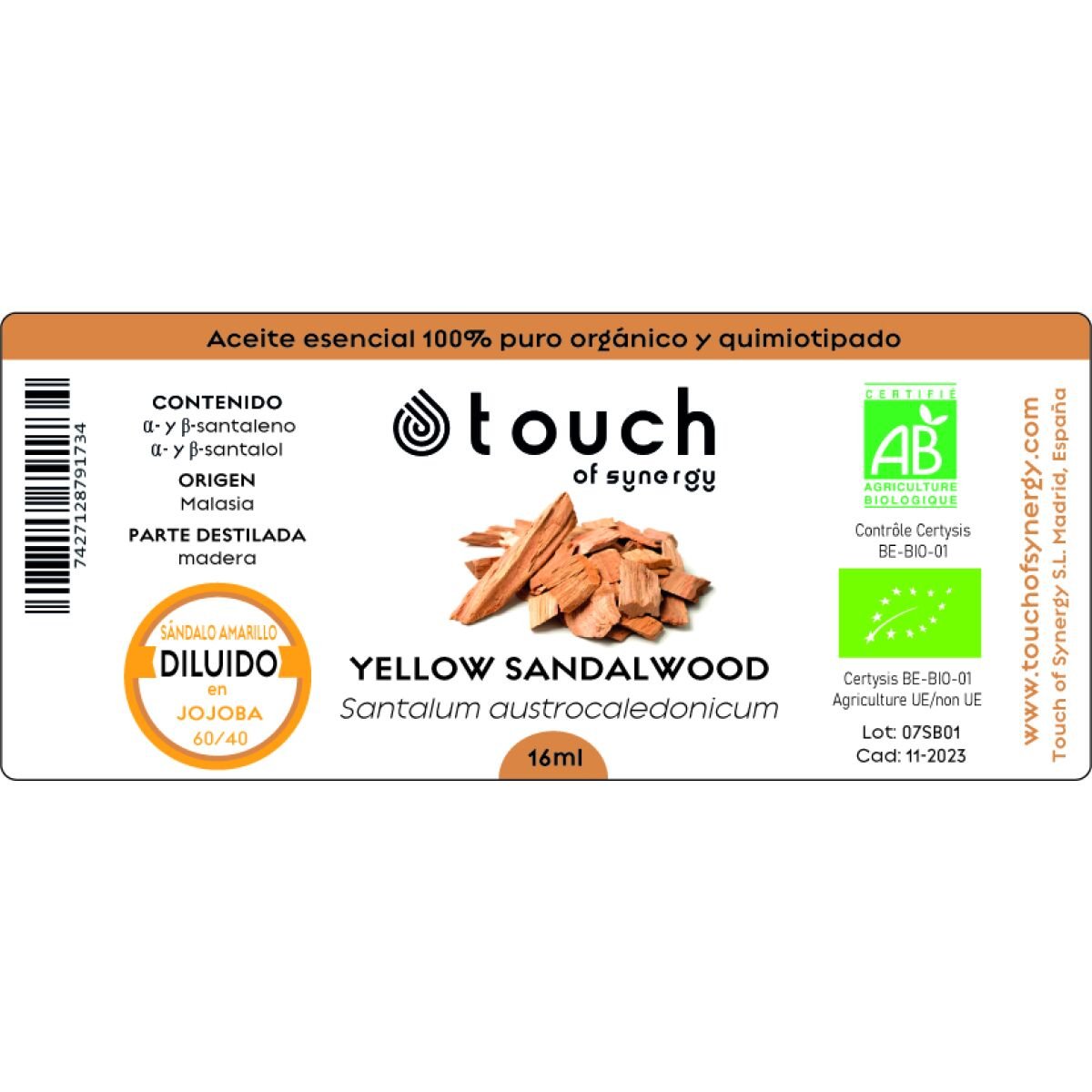 Aceite esencial Sándalo Blend - 16 ml - Imagen 2