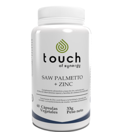 Saw Palmetto + Zinc – 60 cápsulas vegetales