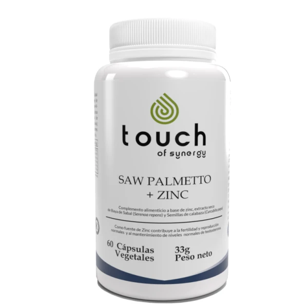 Saw Palmetto + Zinc 60 cápsulas