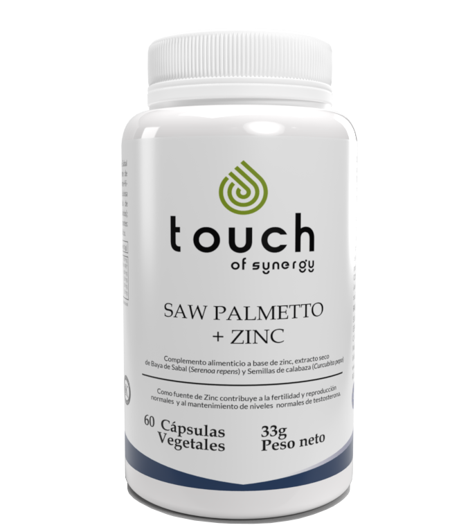 Saw Palmetto + Zinc Saw Palmetto + Zinc – 60 cápsulas vegetales