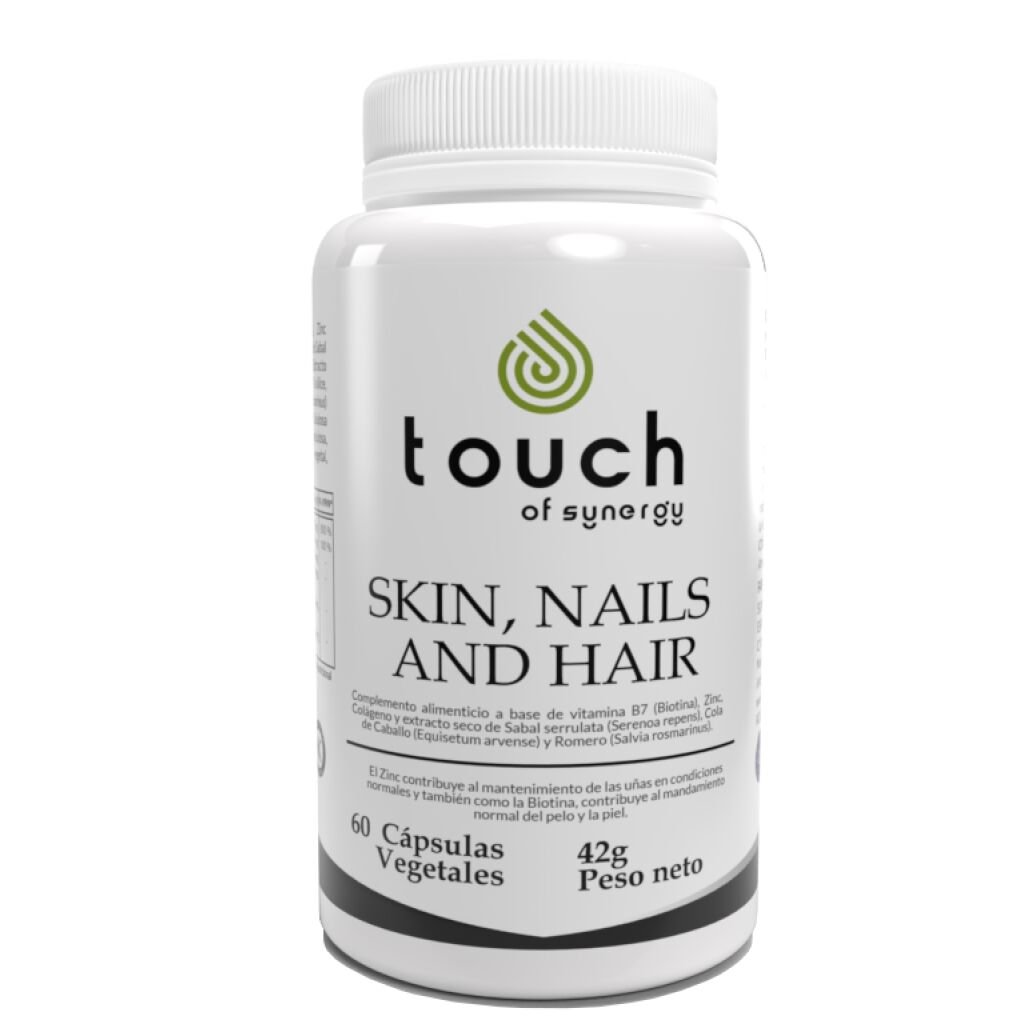 Skin, Nails and Hair – 60 cápsulas vegetables (Piel, uñas y cabello)
