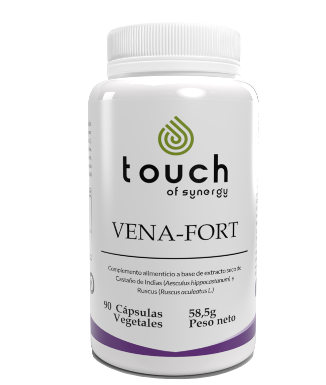 Vena-Fort Vena-Fort – 90 cápsulas vegetales (Ayuda para varices, hemorroides y varicocele)
