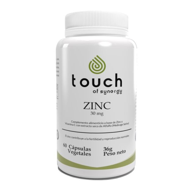 Zinc 30 mg – 60 cápsulas vegetales