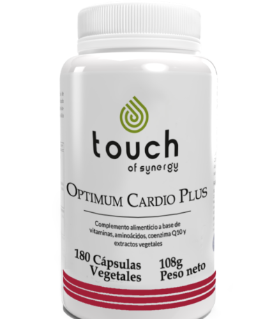 Optimum Cardio Plus 180cáps vegetales (da fuerza, salud y larga vida a tu corazón)
