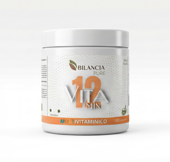 multivitamínico BILANCIA PURE MULTIVITAMÍNICO 12 Vitaminas + 6 Minerales 100CAPSULAS - Imagen 1
