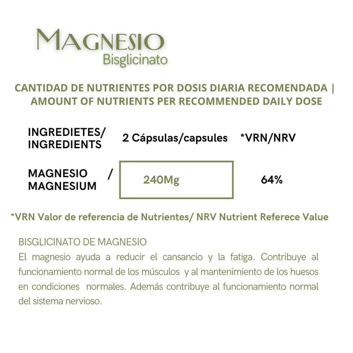 MAGNESIO BISGLICINATO - Imagen 2