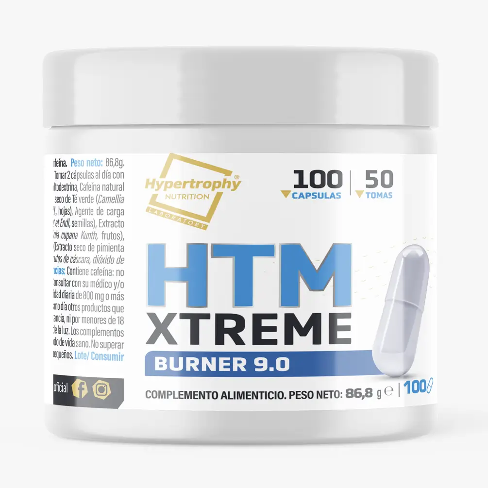 0f6457ac44f689061d0ab6d8479650bbe8a930a7c2e37f35d3952d736b18fa3c HTM XTREME FAT BURNER | 100 CAP - Imagen 1