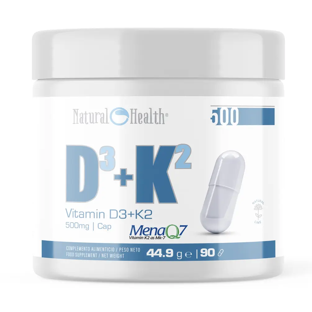 48798a0adf260ba575c58b4990b38b73c95089771c3ae498f729f6d08772a744 VITAMIN D3+K2 90 CAP - Imagen 1
