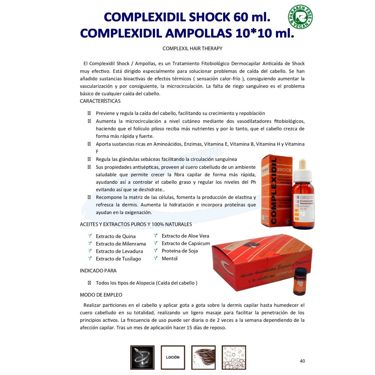 Complexil-Tratamiento de shock para caída en ampollas - Imagen 2