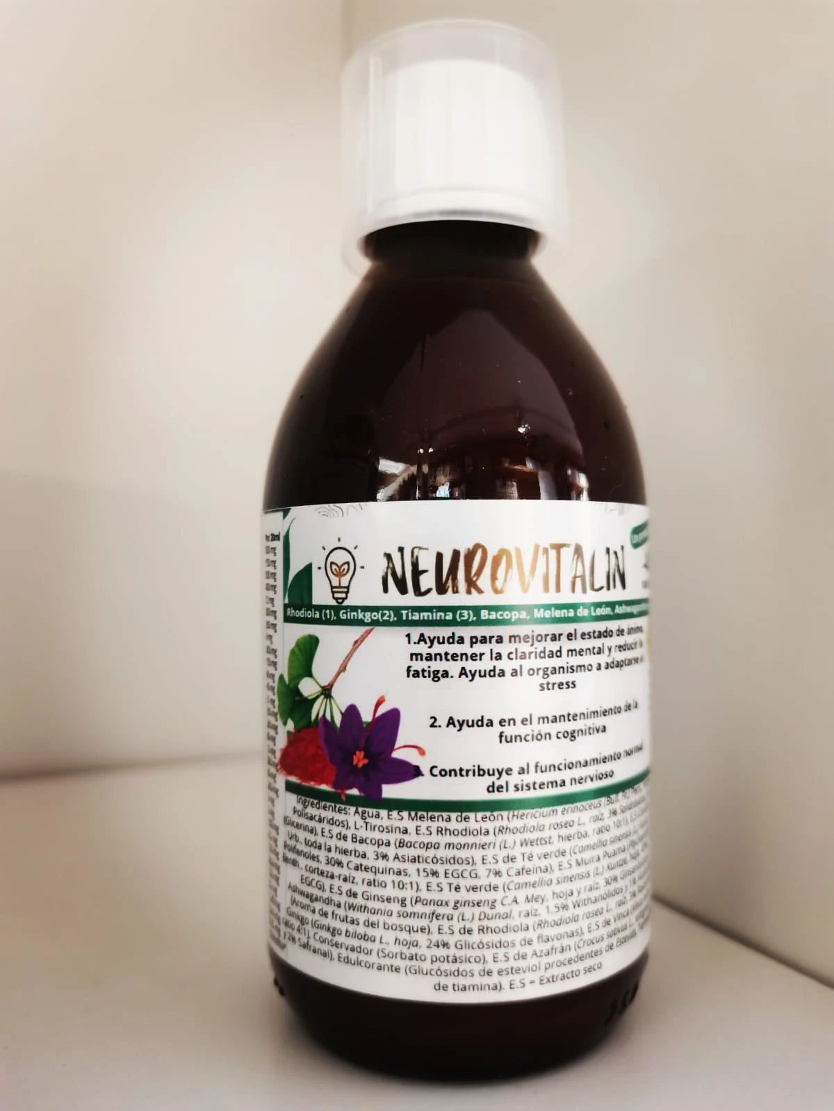 Neurovitalin 250ml - L-teanina