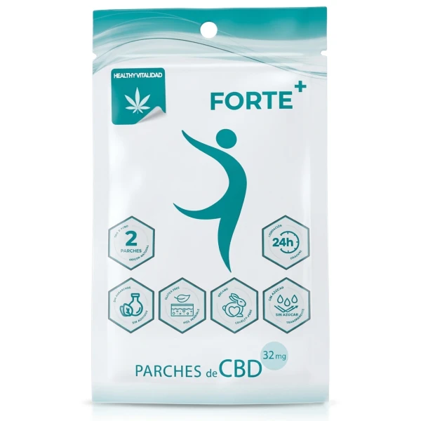 2 Parches CBD 32 mg dolor general