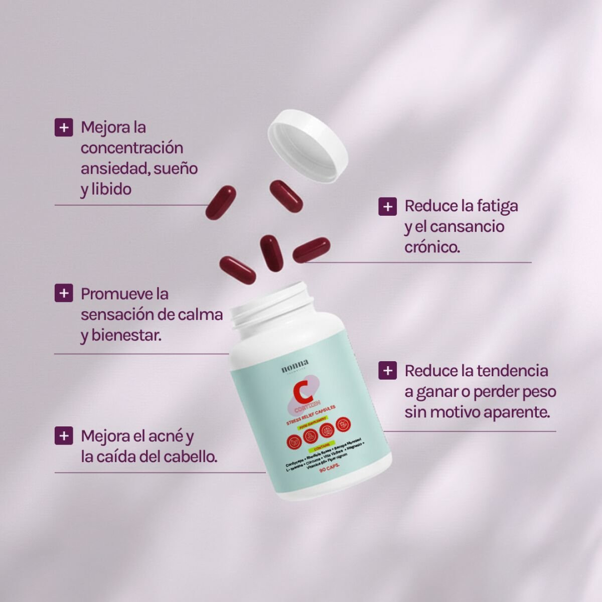 CORTIZEN - MANEJO DEL ESTRÉS & BALANCE HORMONAL - Imagen 2
