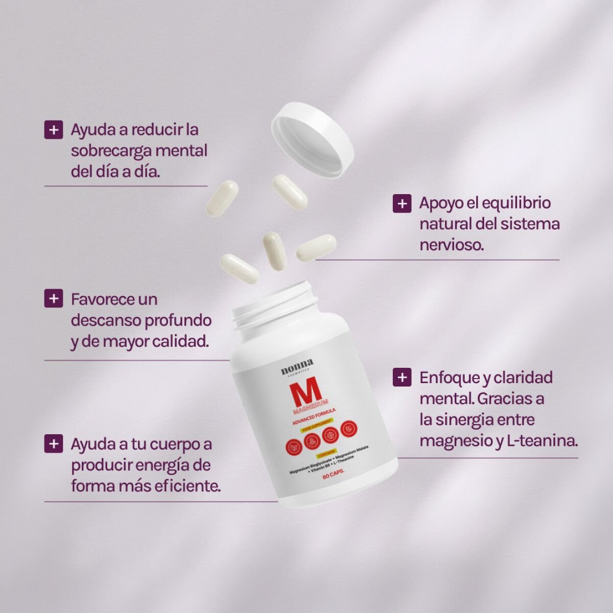 MAGNESIO - ADVANCED FORMULA - Imagen 2