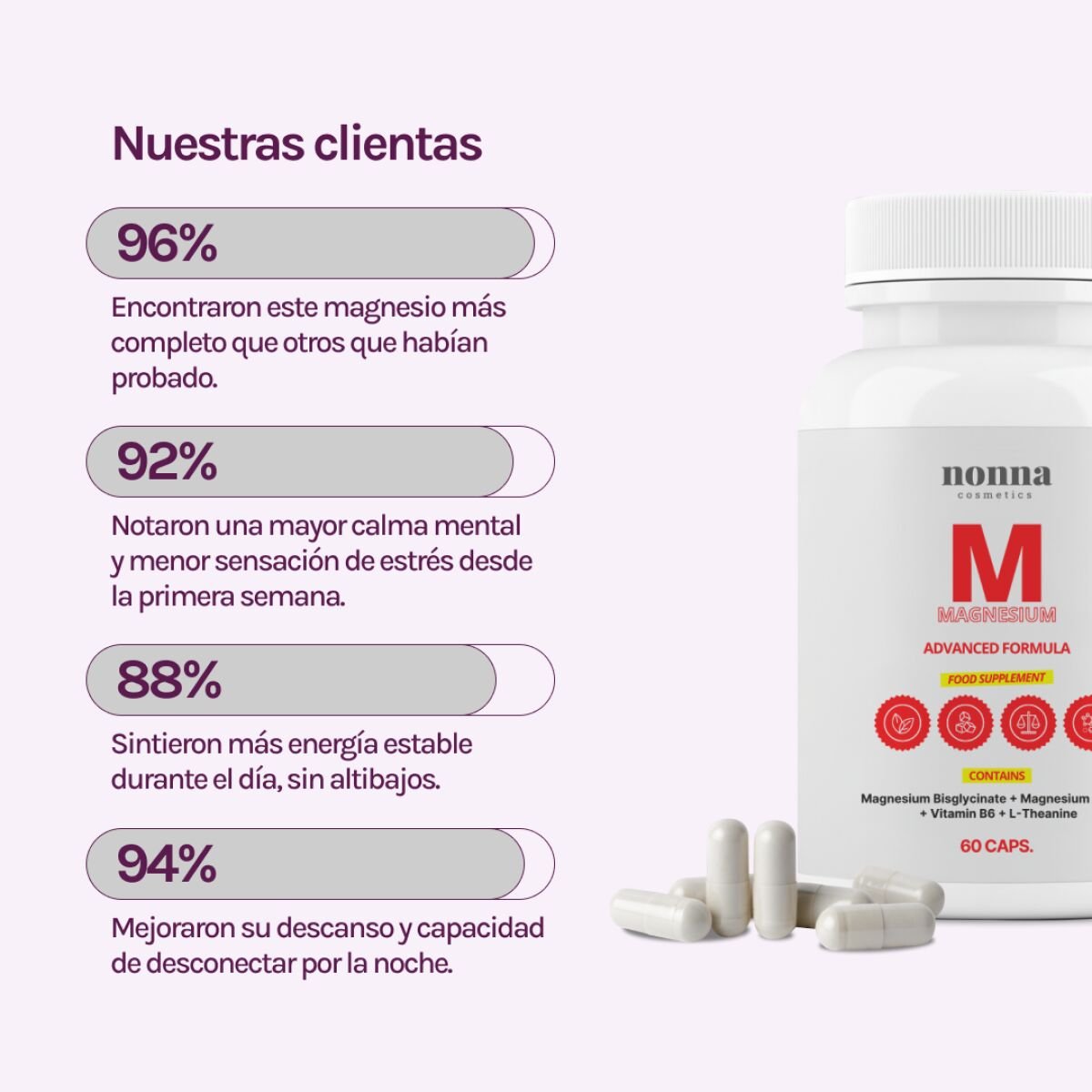 MAGNESIO - ADVANCED FORMULA - Imagen 3