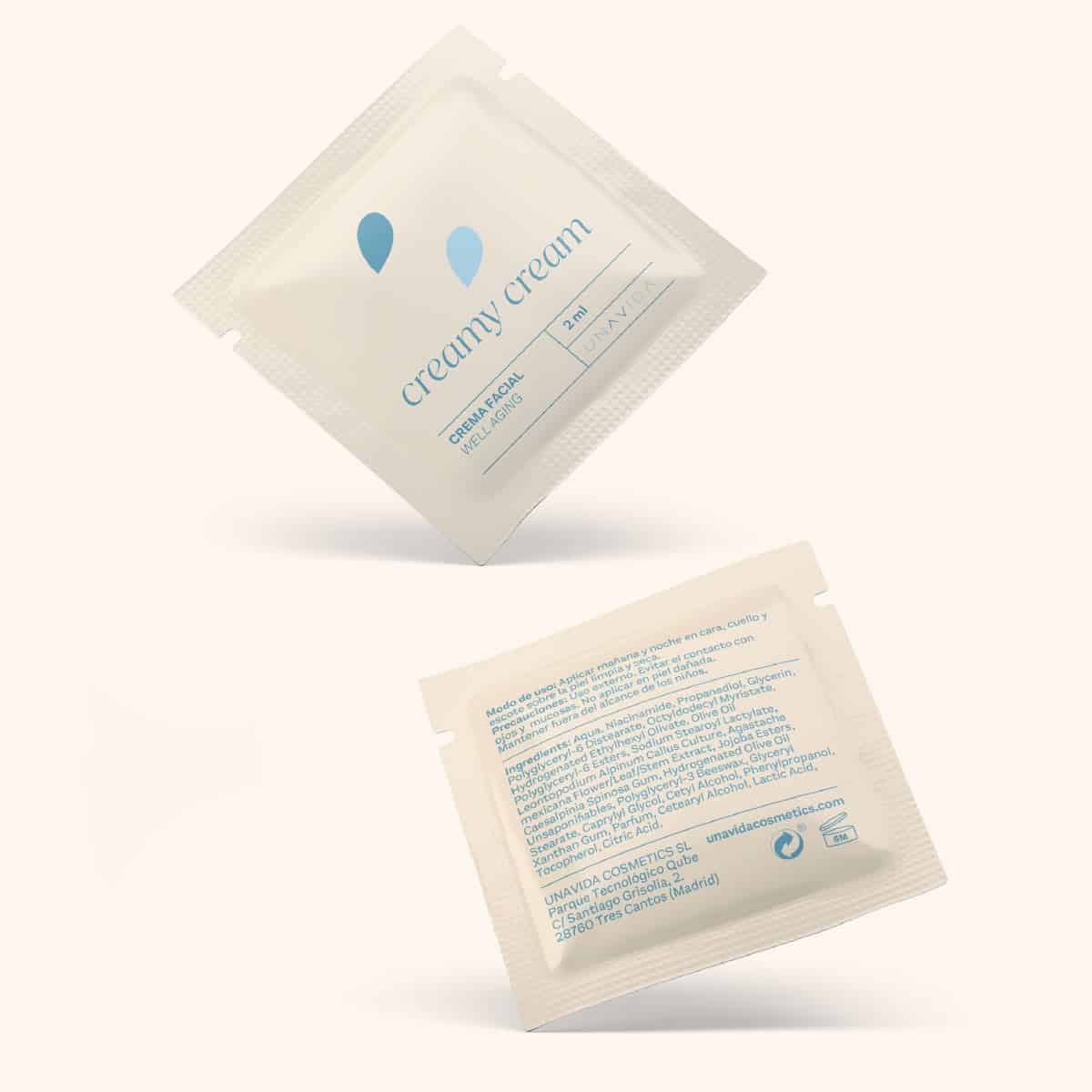 SACHET-CREAMY-2.jpg Monodosis Crema Facial Creamy Cream - Imagen 1