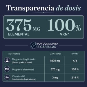 Wellium Magnesio Bisglicinato - Imagen 5
