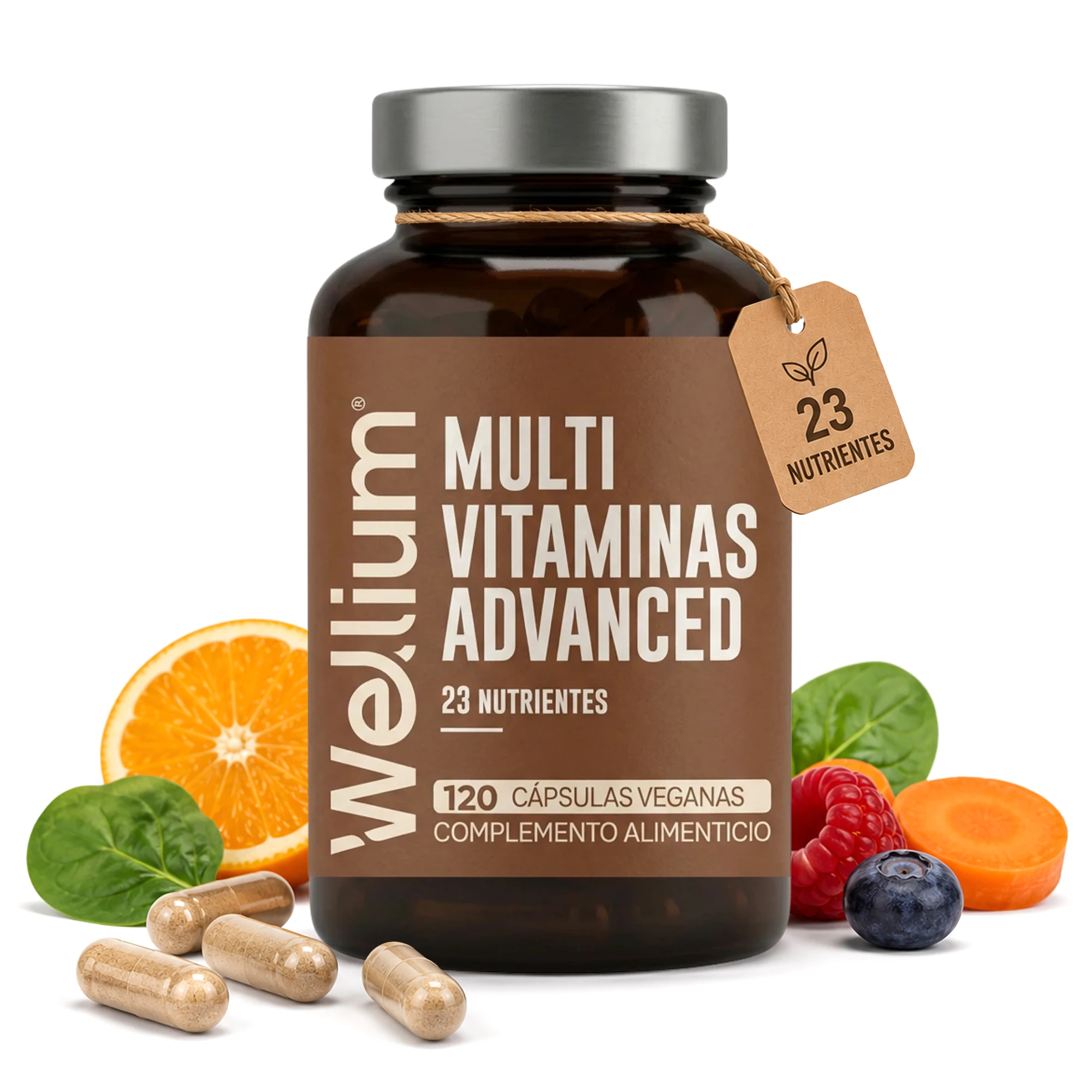 Wellium Multivitaminas Advanced