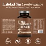 Wellium Multivitaminas Advanced - Imagen 6