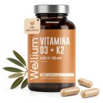 Wellium Vitamina D3 + K2