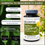 Triptófano + Ashwagandha con Magnesio y Vitaminas B – 60 comprimidos - Imagen 3