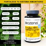 VitaB Complex – Complejo de Vitaminas B con PABA, Colina, Inositol, Bambú y Biotina – 30 cápsulas - Imagen 2