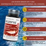 Omega 3 – 200 mg EPA + 100 mg DHA + Vitamina E – 30 cápsulas - Imagen 3