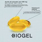 Omega 3 – 200 mg EPA + 100 mg DHA + Vitamina E – 30 cápsulas - Imagen 2