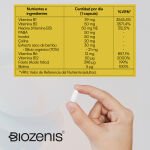 VitaB Complex – Complejo de Vitaminas B con PABA, Colina, Inositol, Bambú y Biotina – 30 cápsulas - Imagen 5