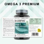 Omega 3 Cardio Premium – 350 mg EPA + 250 mg DHA + Vitamina E – 30 cápsulas - Imagen 6