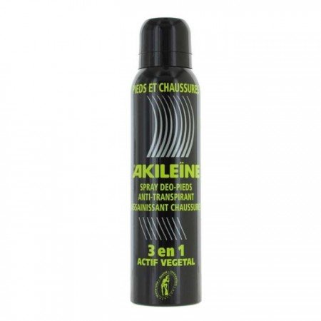 akileine-spray-pies-y-calzado-3-en-1-negro-150-ml.jpg Akileïne Spray 3 en 1 Pies Secos y Calzado - Imagen 1