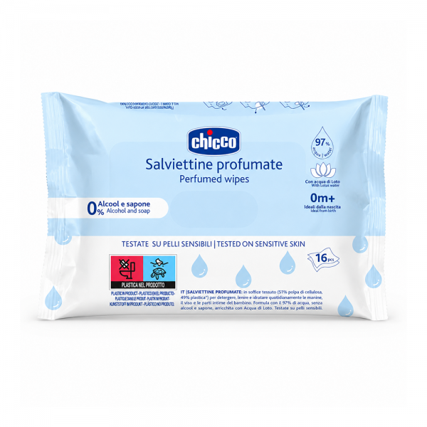 chicco-toallitas-humedas-16-toallitas.png Toallitas Pocket Pack 16 uds - Imagen 1